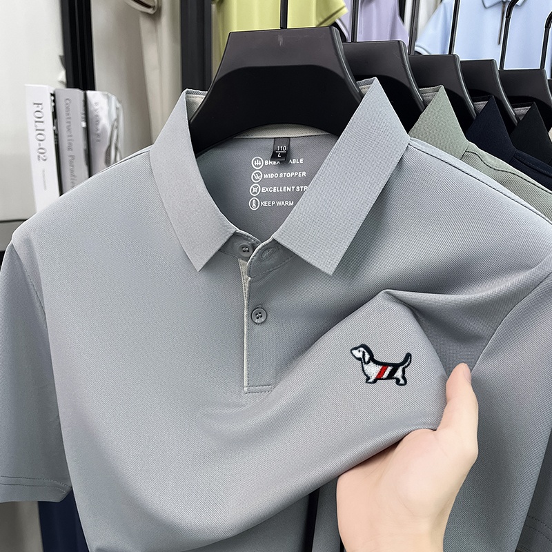 เสื้อโปโลแขนสั้นผู้ชาย ผ้าโพลี - Polo Shirt Pique บทวิจารณ์และราคา
