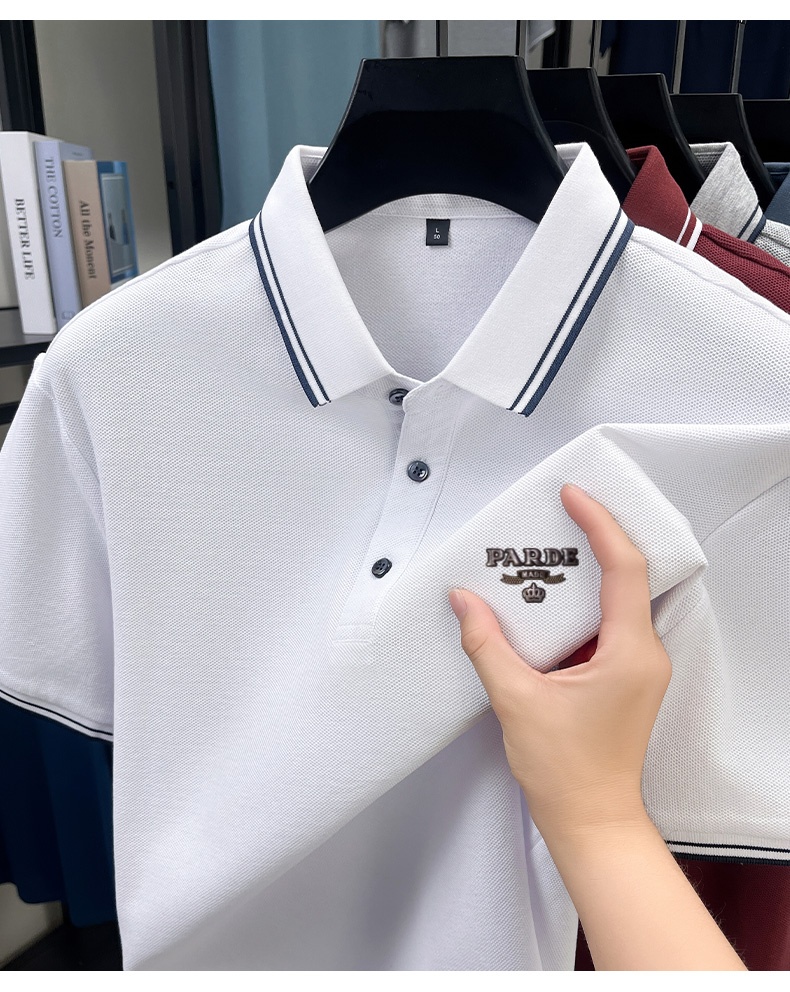 เสื้อโปโลชาย 100% ผ้าฝ้ายปิเก้ - Polo Shirt Pique บทวิจารณ์และราคา