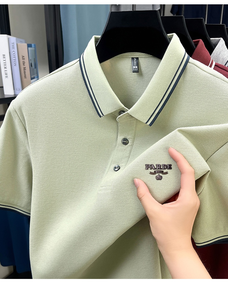 เสื้อโปโลชาย 100% ผ้าฝ้ายปิเก้ - Polo Shirt Pique บทวิจารณ์และราคา