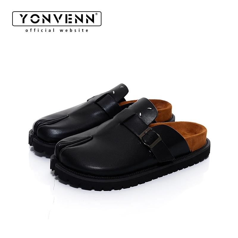 รองเท้าทาบิแบบใหม่ รองเท้าหนัง - Flip Flop Leather Men บทวิจารณ์และราคา